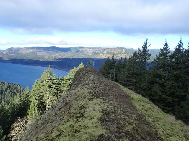 view of the columbia river gorge