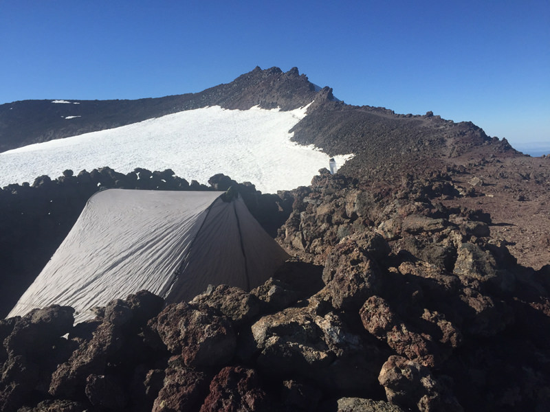 Tent Camping on South Sister